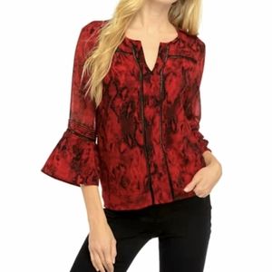 NWT! Single Thread Bell Sleeve Top